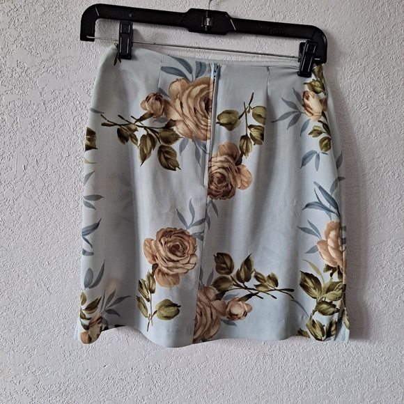 Vintage Tracy Evans Floral Skirt - Picture 3 of 4